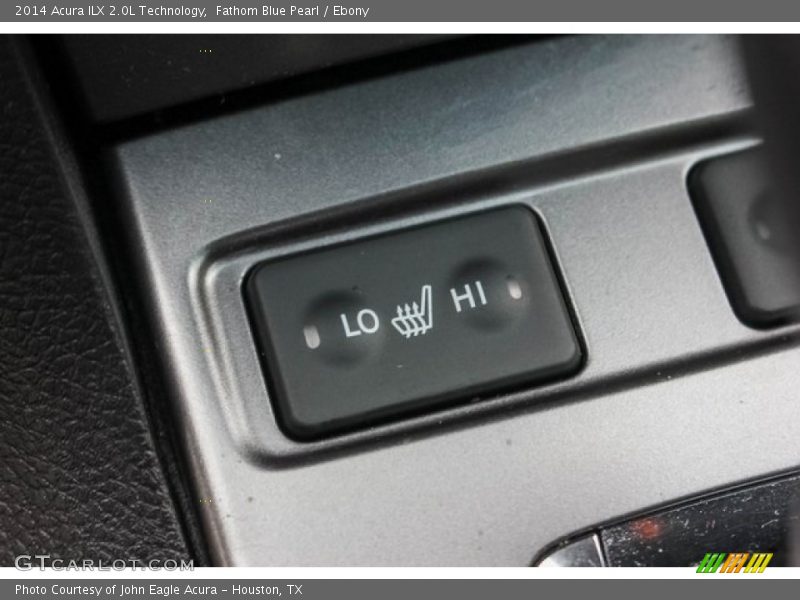 Fathom Blue Pearl / Ebony 2014 Acura ILX 2.0L Technology