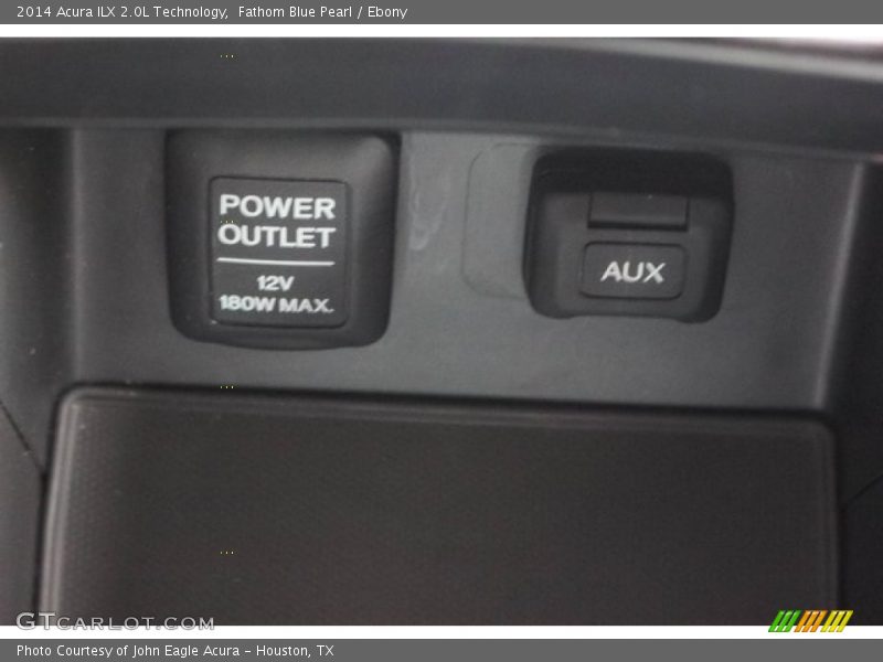 Fathom Blue Pearl / Ebony 2014 Acura ILX 2.0L Technology