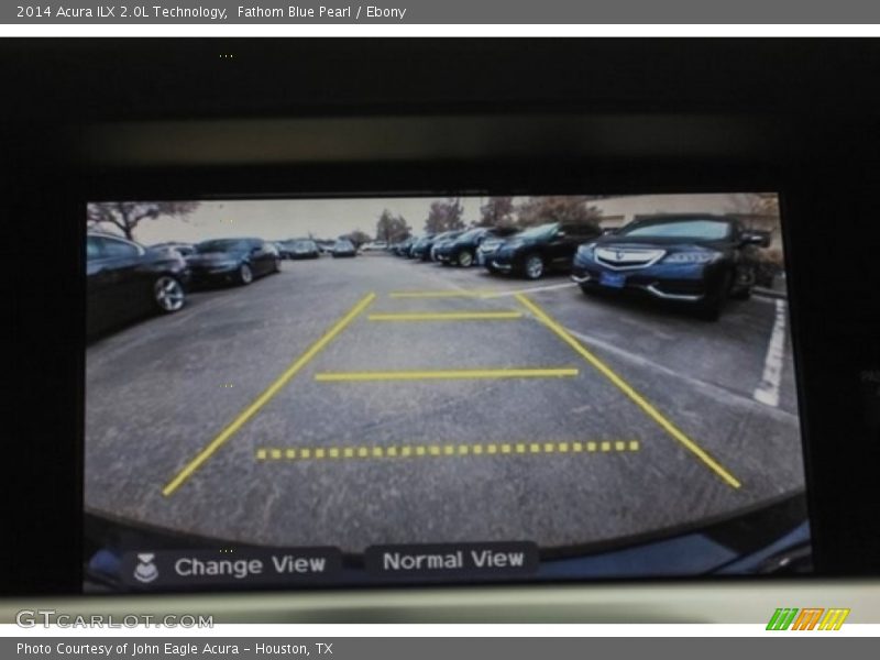 Fathom Blue Pearl / Ebony 2014 Acura ILX 2.0L Technology