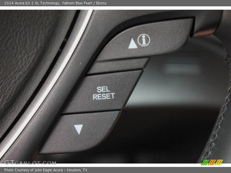 Fathom Blue Pearl / Ebony 2014 Acura ILX 2.0L Technology