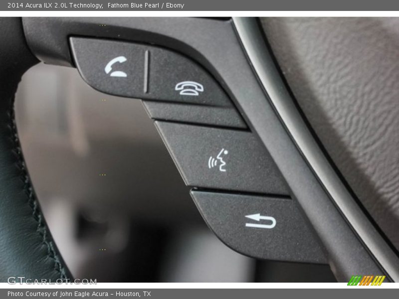 Fathom Blue Pearl / Ebony 2014 Acura ILX 2.0L Technology