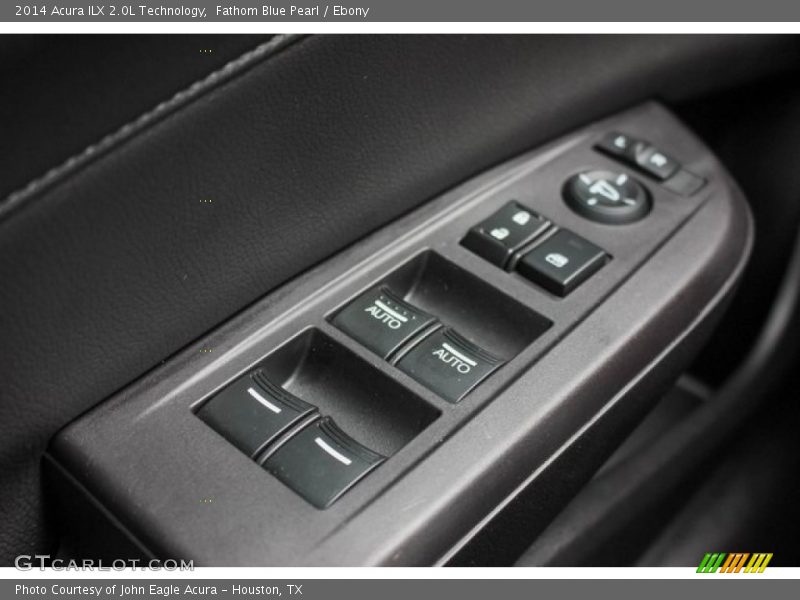 Fathom Blue Pearl / Ebony 2014 Acura ILX 2.0L Technology