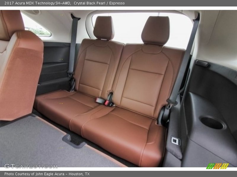 Crystal Black Pearl / Espresso 2017 Acura MDX Technology SH-AWD