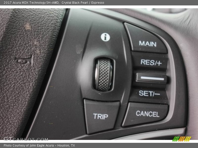 Crystal Black Pearl / Espresso 2017 Acura MDX Technology SH-AWD