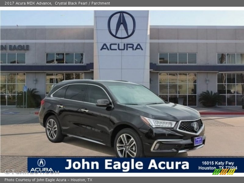 Crystal Black Pearl / Parchment 2017 Acura MDX Advance