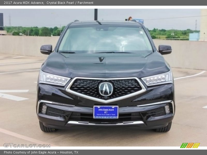 Crystal Black Pearl / Parchment 2017 Acura MDX Advance