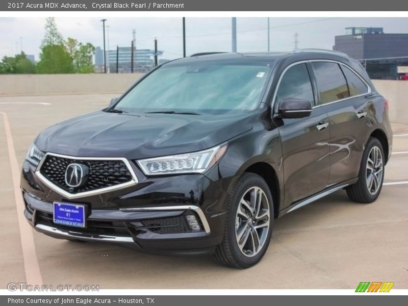 Crystal Black Pearl / Parchment 2017 Acura MDX Advance