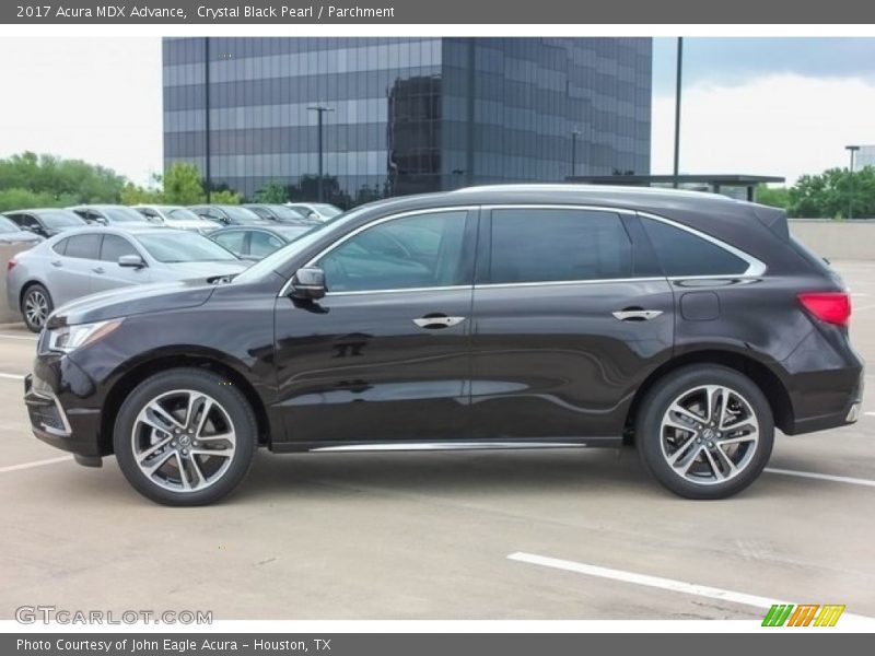Crystal Black Pearl / Parchment 2017 Acura MDX Advance