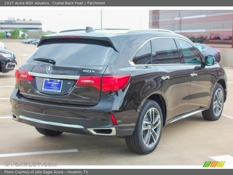 Crystal Black Pearl / Parchment 2017 Acura MDX Advance