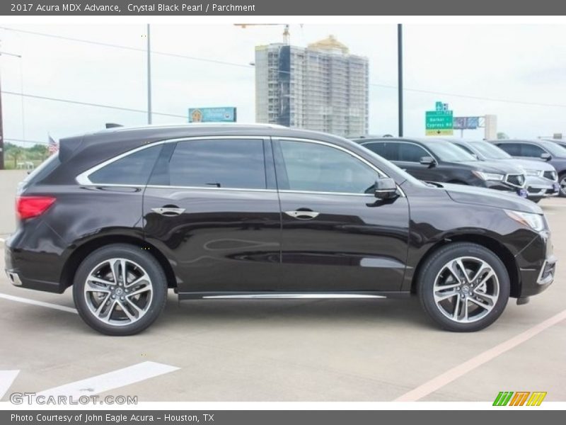 Crystal Black Pearl / Parchment 2017 Acura MDX Advance