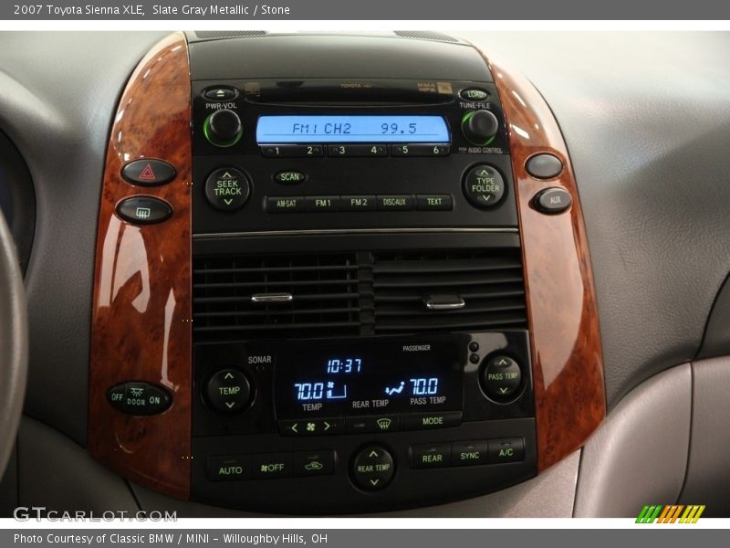 Slate Gray Metallic / Stone 2007 Toyota Sienna XLE