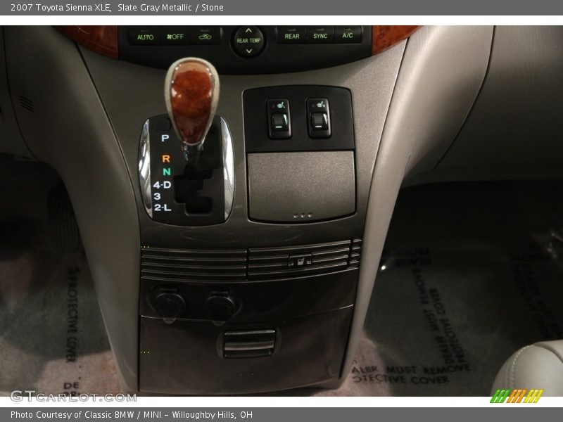 Slate Gray Metallic / Stone 2007 Toyota Sienna XLE