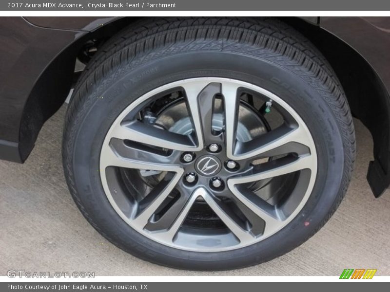 Crystal Black Pearl / Parchment 2017 Acura MDX Advance
