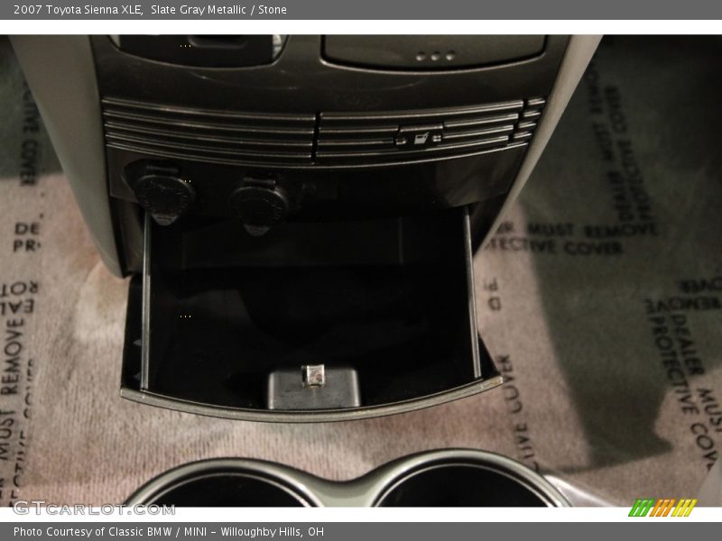 Slate Gray Metallic / Stone 2007 Toyota Sienna XLE