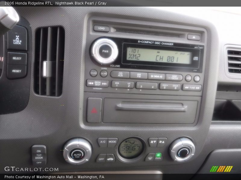 Nighthawk Black Pearl / Gray 2006 Honda Ridgeline RTL