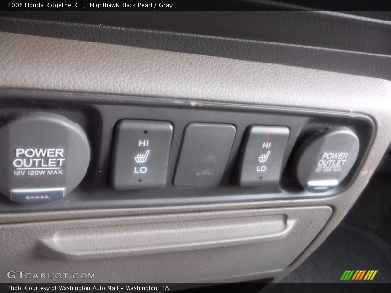 Nighthawk Black Pearl / Gray 2006 Honda Ridgeline RTL