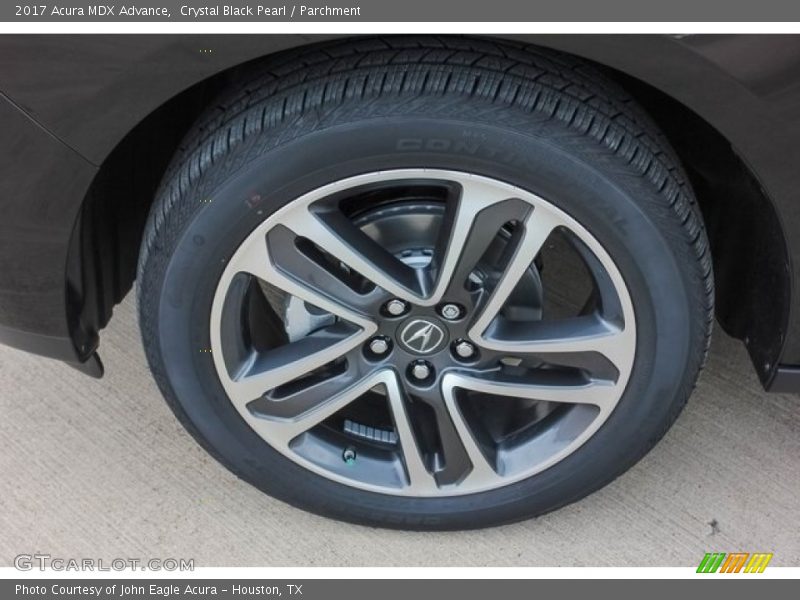 Crystal Black Pearl / Parchment 2017 Acura MDX Advance