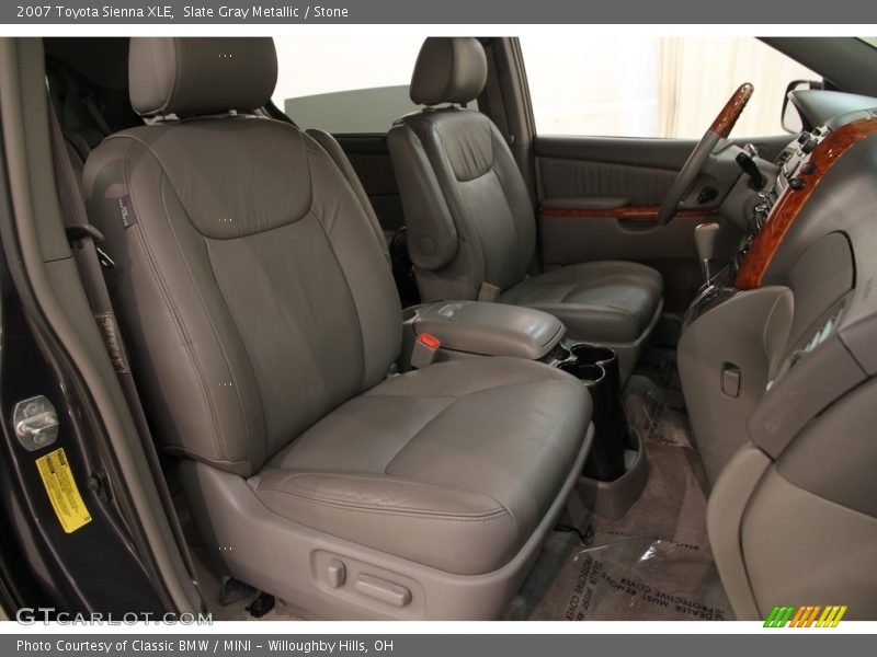 Slate Gray Metallic / Stone 2007 Toyota Sienna XLE