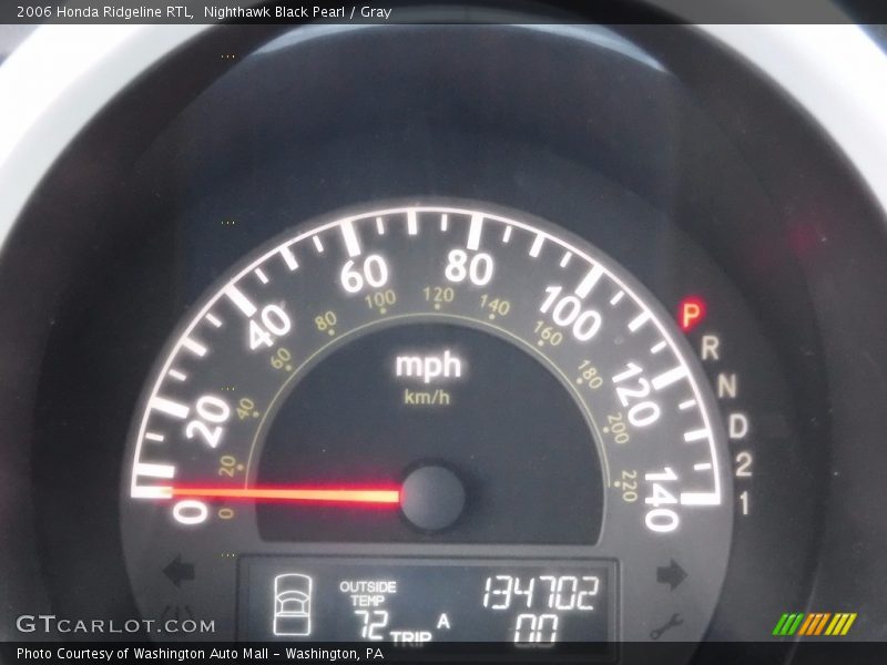 Nighthawk Black Pearl / Gray 2006 Honda Ridgeline RTL