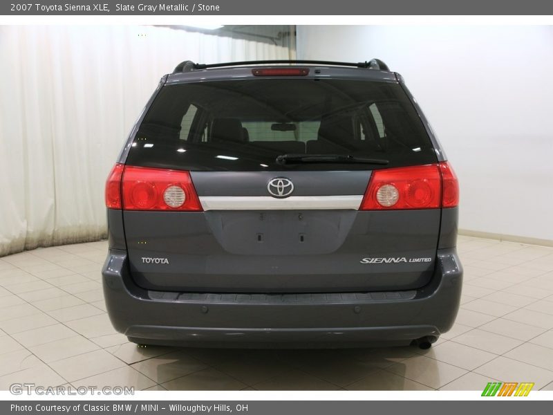 Slate Gray Metallic / Stone 2007 Toyota Sienna XLE
