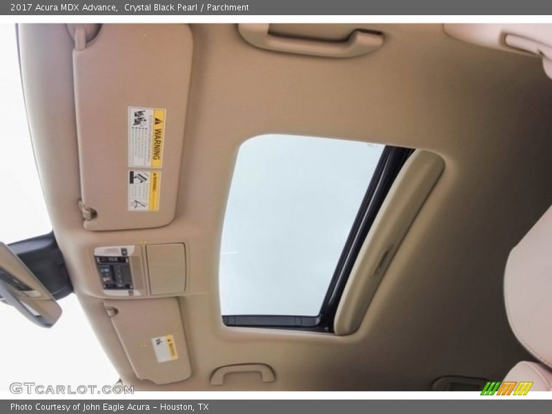 Crystal Black Pearl / Parchment 2017 Acura MDX Advance