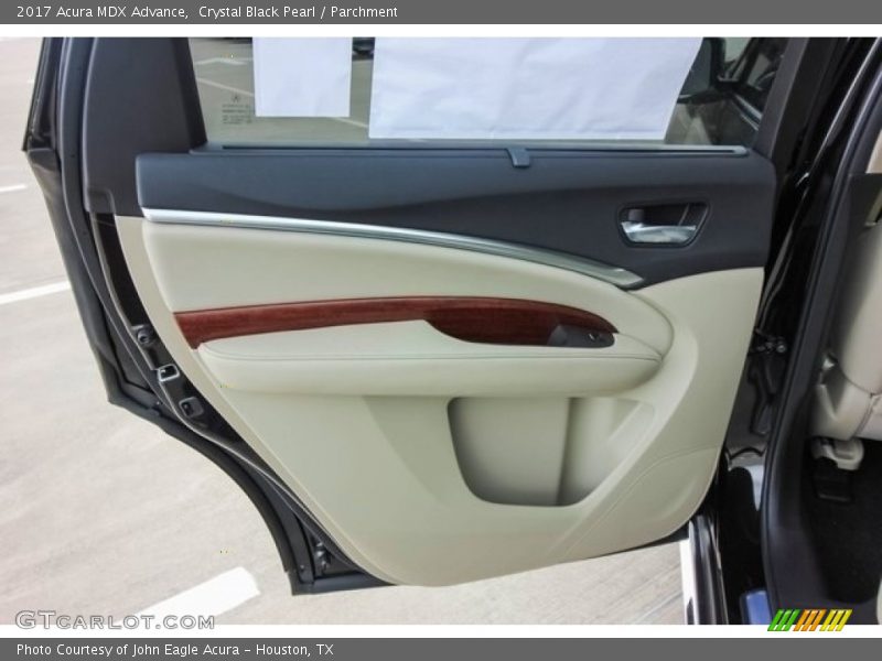 Crystal Black Pearl / Parchment 2017 Acura MDX Advance