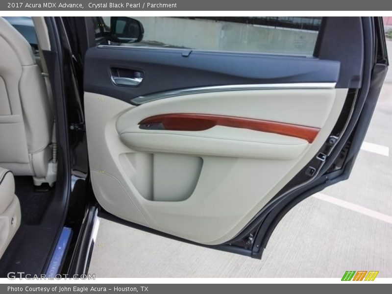 Crystal Black Pearl / Parchment 2017 Acura MDX Advance