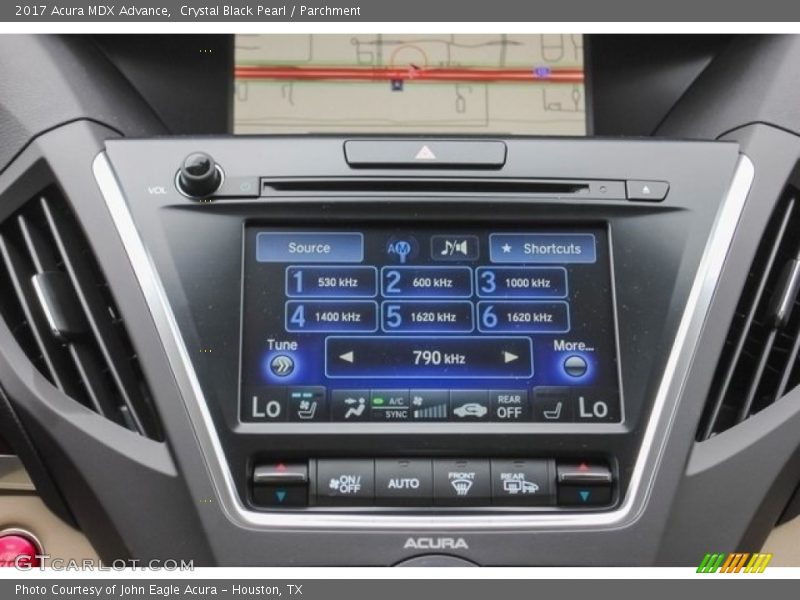 Crystal Black Pearl / Parchment 2017 Acura MDX Advance