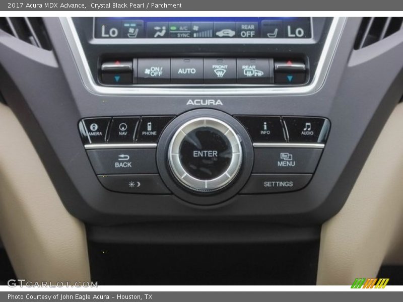 Crystal Black Pearl / Parchment 2017 Acura MDX Advance