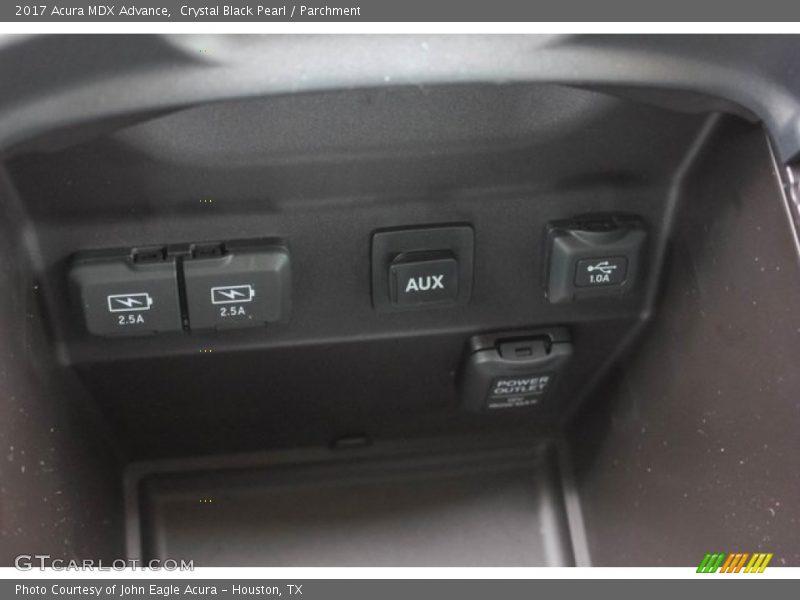 Crystal Black Pearl / Parchment 2017 Acura MDX Advance