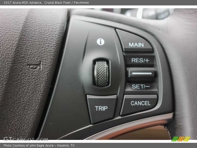 Crystal Black Pearl / Parchment 2017 Acura MDX Advance