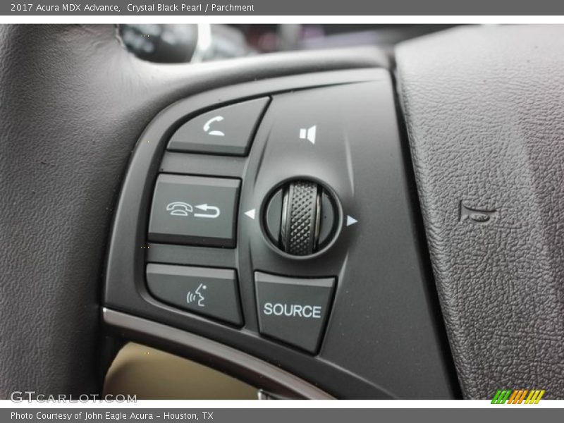 Crystal Black Pearl / Parchment 2017 Acura MDX Advance