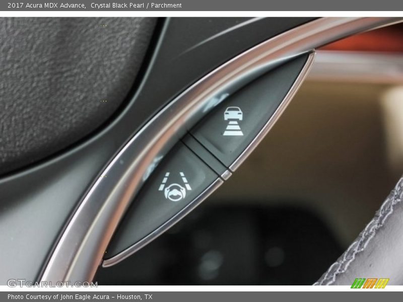 Crystal Black Pearl / Parchment 2017 Acura MDX Advance