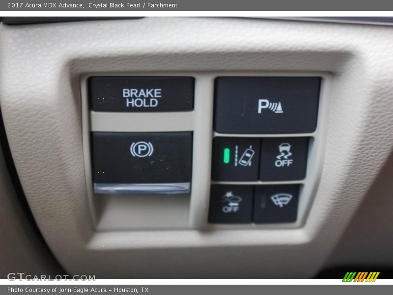 Crystal Black Pearl / Parchment 2017 Acura MDX Advance