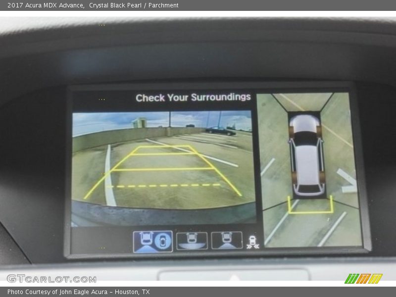 Crystal Black Pearl / Parchment 2017 Acura MDX Advance