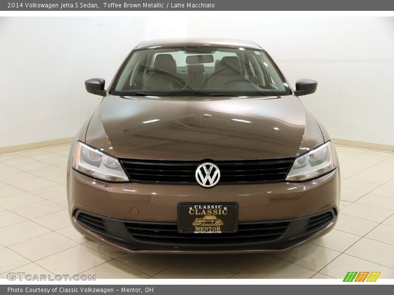 Toffee Brown Metallic / Latte Macchiato 2014 Volkswagen Jetta S Sedan
