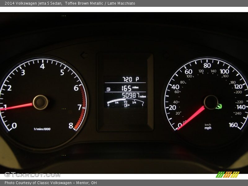 Toffee Brown Metallic / Latte Macchiato 2014 Volkswagen Jetta S Sedan