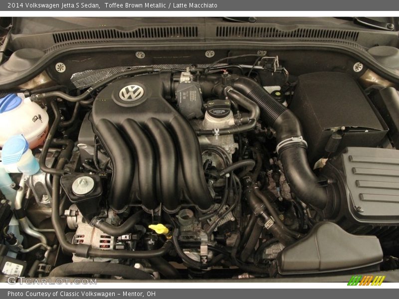 Toffee Brown Metallic / Latte Macchiato 2014 Volkswagen Jetta S Sedan