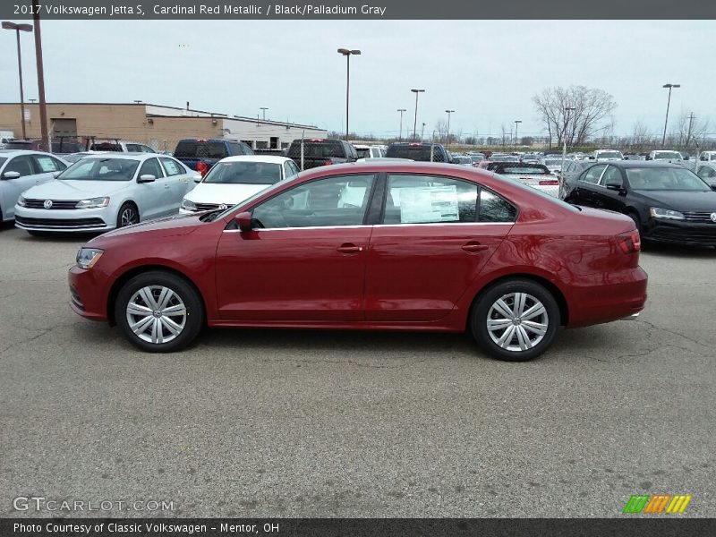  2017 Jetta S Cardinal Red Metallic