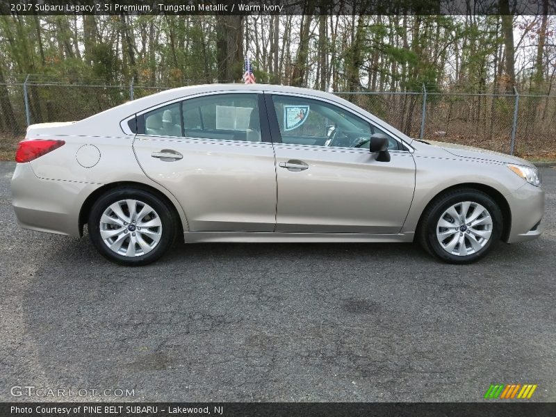 Tungsten Metallic / Warm Ivory 2017 Subaru Legacy 2.5i Premium