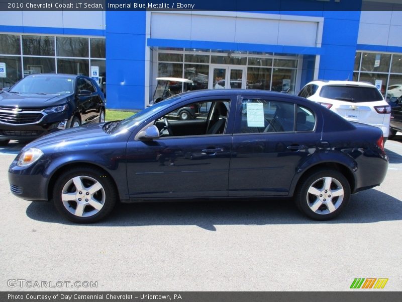 Imperial Blue Metallic / Ebony 2010 Chevrolet Cobalt LT Sedan