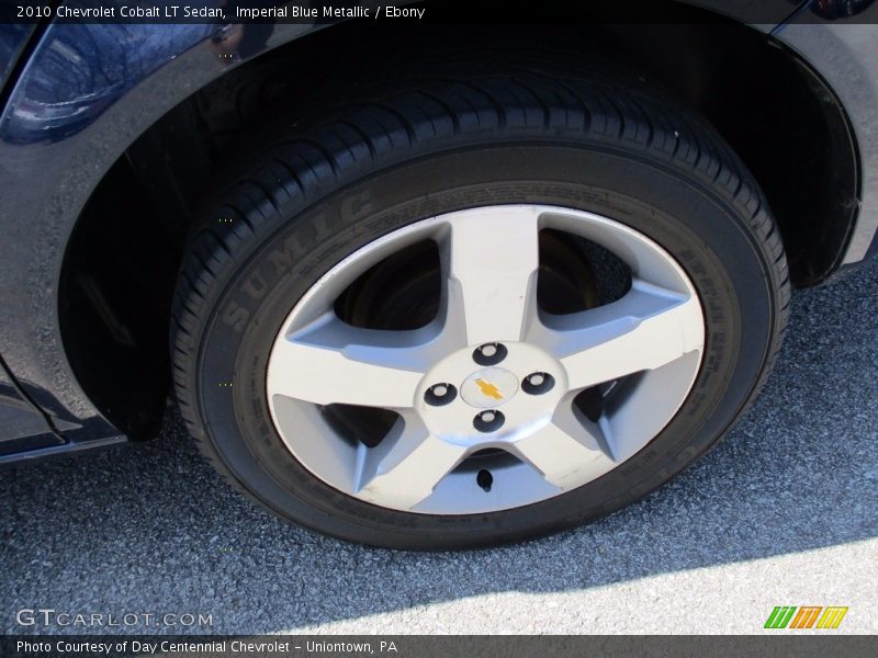 Imperial Blue Metallic / Ebony 2010 Chevrolet Cobalt LT Sedan