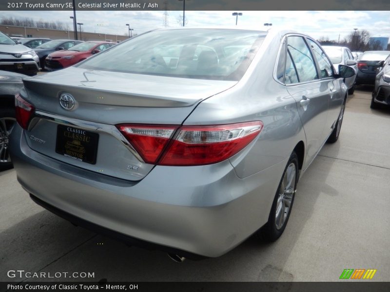 Celestial Silver Metallic / Ash 2017 Toyota Camry SE