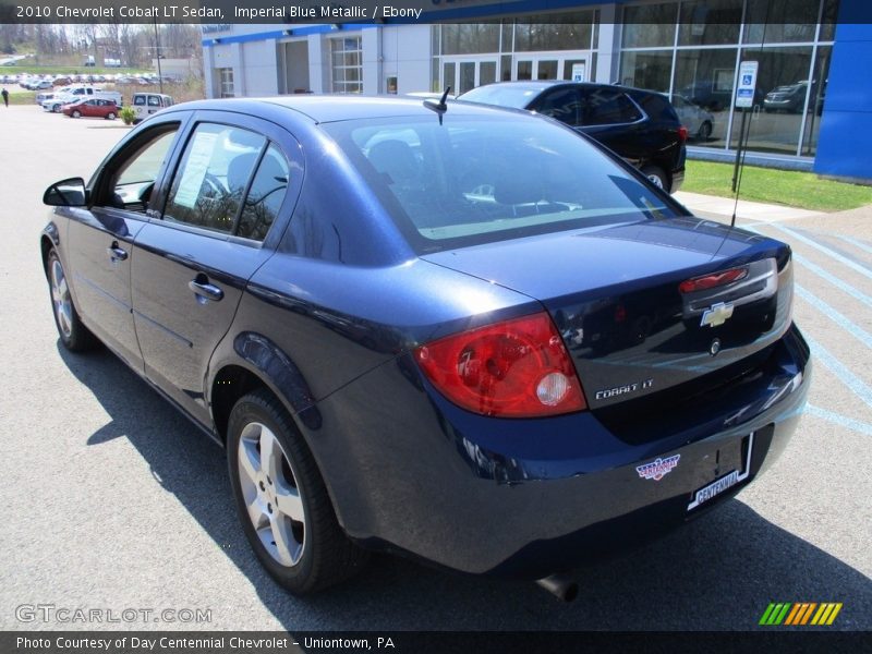 Imperial Blue Metallic / Ebony 2010 Chevrolet Cobalt LT Sedan