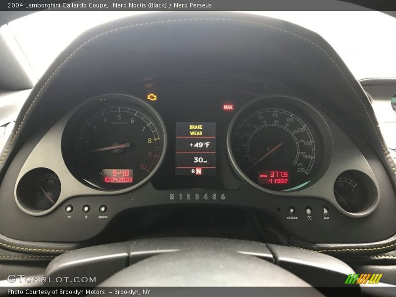 Nero Noctis (Black) / Nero Perseus 2004 Lamborghini Gallardo Coupe