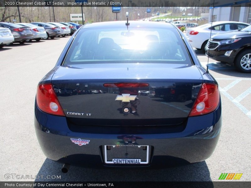 Imperial Blue Metallic / Ebony 2010 Chevrolet Cobalt LT Sedan