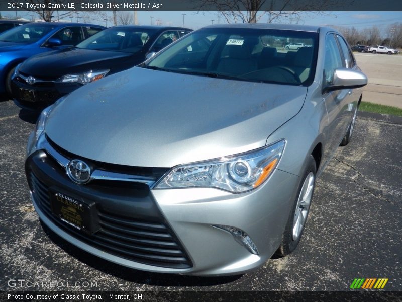 Celestial Silver Metallic / Ash 2017 Toyota Camry LE