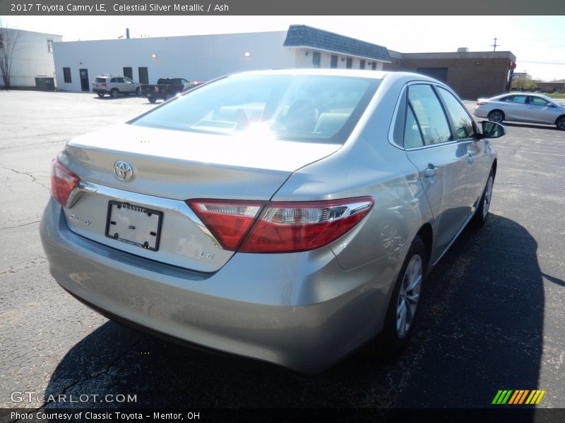Celestial Silver Metallic / Ash 2017 Toyota Camry LE