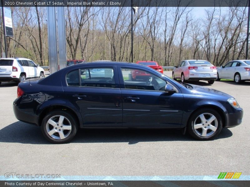 Imperial Blue Metallic / Ebony 2010 Chevrolet Cobalt LT Sedan