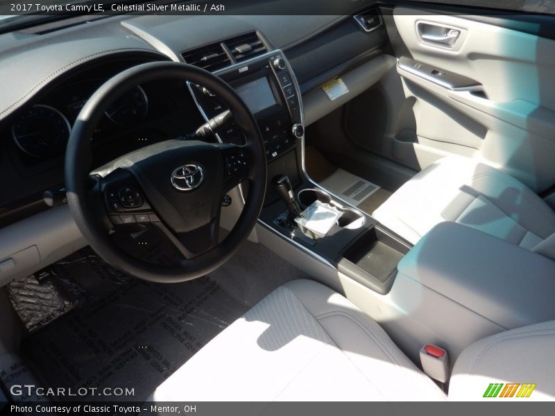 Celestial Silver Metallic / Ash 2017 Toyota Camry LE